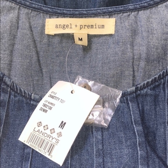 New Women's Angel + Premium Chastity Top Medium - Picture 7 of 13